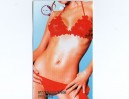 REGGISENO + SLIP ROSSO 